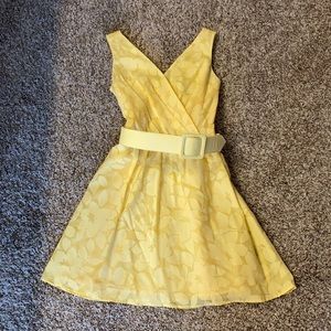Yellow dress